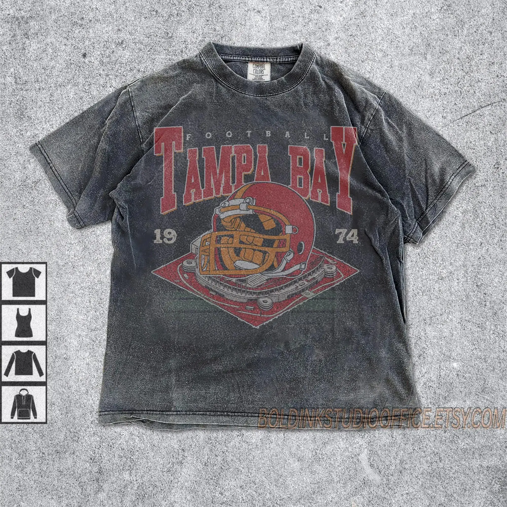 Comfort Colors/Gildan Tampa Bay Football Shirt, Sweatshirt, Hoodie, Tampa Bay Football T-shirt, Tampa Bay Football Fans Shirts, Gameday Shirt [Tshirt - Sweatshirt - Hoodie]