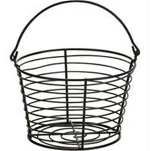 Miller Mfg Co Inc P-Little Giant Egg Basket- Black Small, Fruit Basket, Household, Kitchen, Decorative