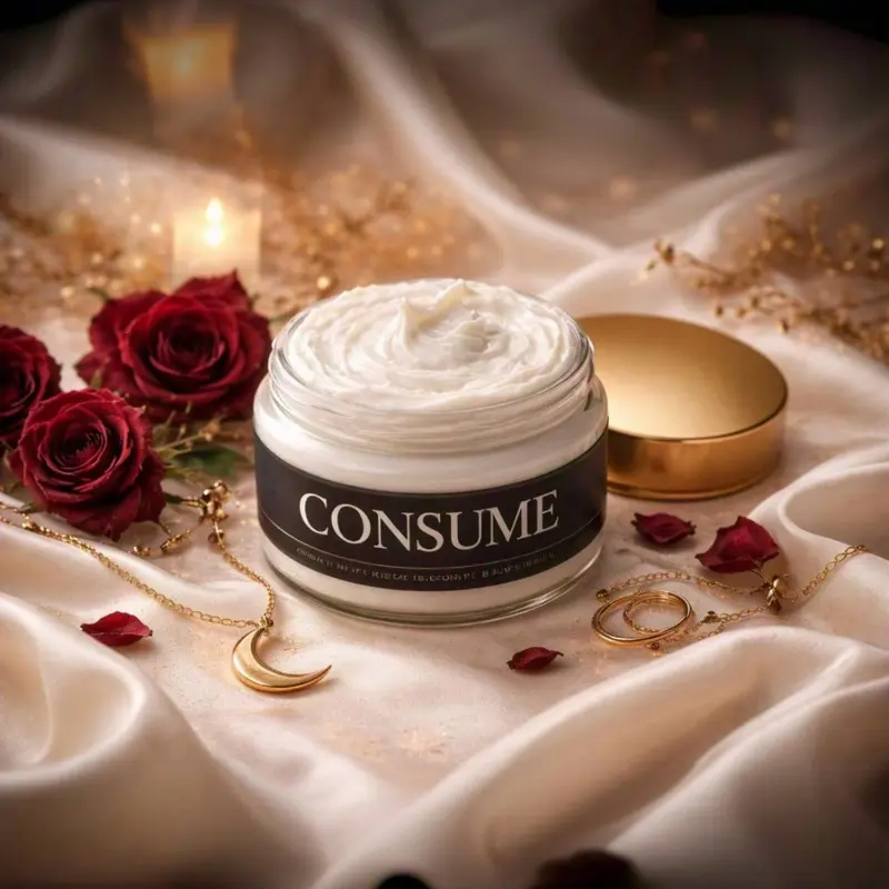 Scented Skin Balm 8oz - Warm Vanilla, Soft Woods Scent - Smooth, Hydrating Body Care Moisturizer with Long-Lasting Woody Fragrance, Moisturizers