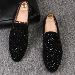 Mens Chunky Dress Shoes Glossy Patent Leather Platform Loafers Silver Metal Buckle Accent Lug Sole Streetwear Footwear Height Increasing Dark Academia Aesthetic Smart Casual Evening Party Wear Trendy Statement Shoes Modern Design