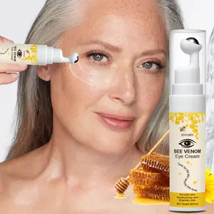15ML Bee Venom Eye Cream, Strong Hydration, Hydrating, Smooth Bright Firming, Brightening, Instant Moisturizing, Moisturizer, Elasticity Care, Gentle, Hydrate, Suitable for All Skin Types, Hydrating Eye Treatments