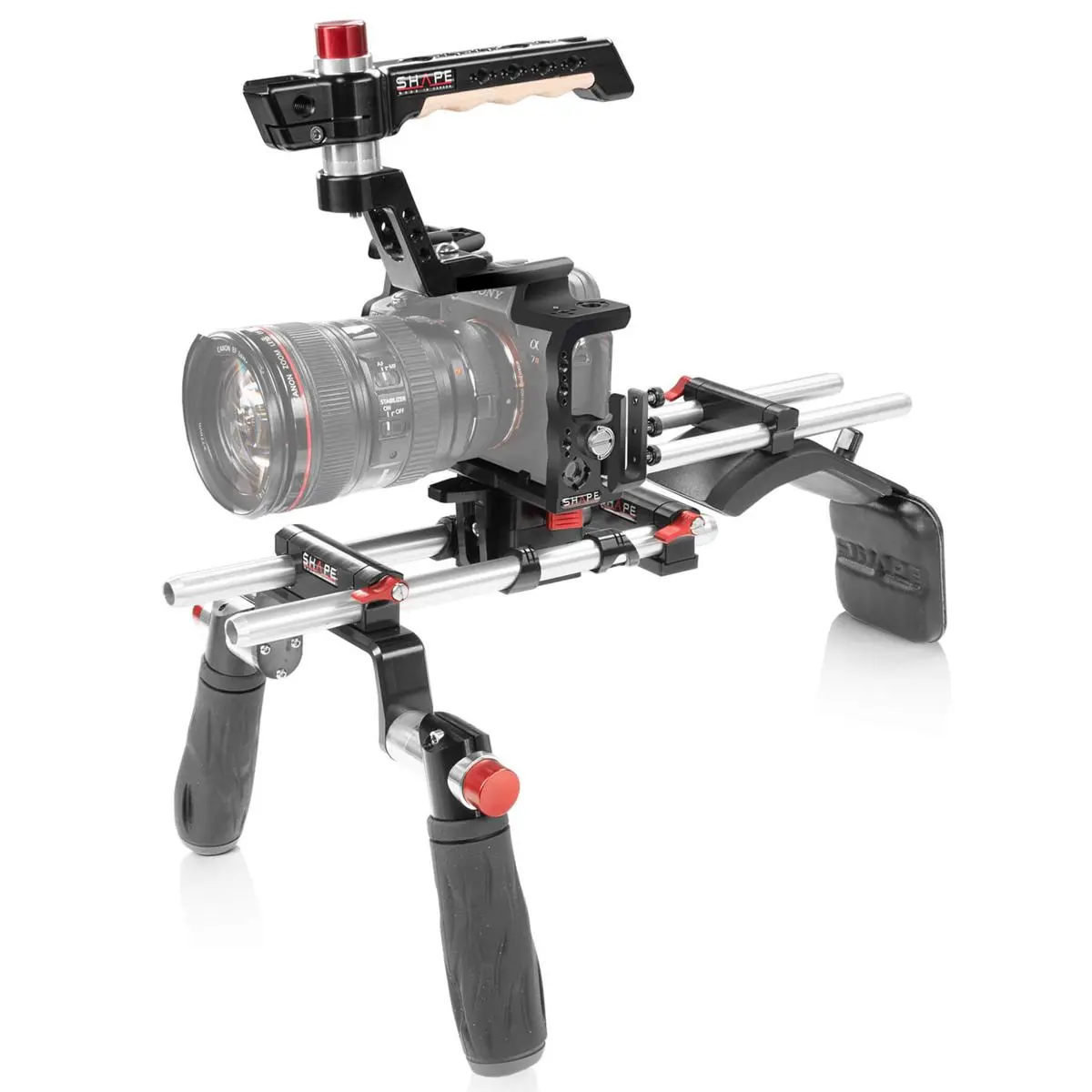 Shape Offset Shoulder Mount for Sony Alpha a7R IV Camera