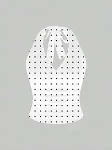 Elegant Summer Fall Women's V Neck Top, Polka Dot Design, Casual & Stylish, Perfect for Daily Wear, Trendy Ladies' Clothing