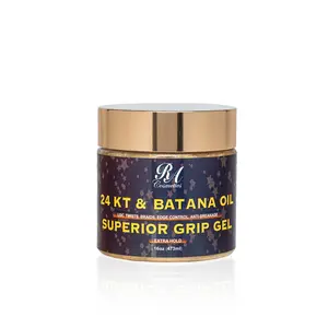 24kt Batana Oil Braid, Twist & Lock Grip Gel - 100% Natural Ingredients - Ultimate Hold for Braids, Twists & Locs