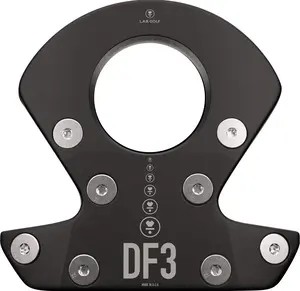 LAB. Golf DF3 Putter for Left Hand Men's Black Golf Club with Secure Bolt Design