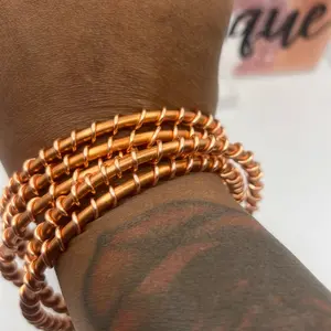Pure copper bangles 5pc set
