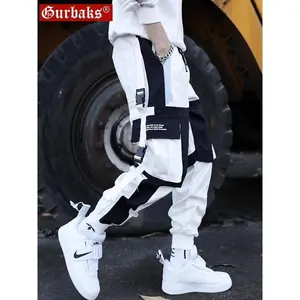 Men's Cargo Pants Hip Hop Joggers Loose Casual Pants Street Style Long Pants