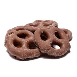 Milk Chocolate Pretzels 10oz - Crispy Salted Pretzels Coated in Smooth Milk Chocolate for Snacking or Gifting in Resealable Bags