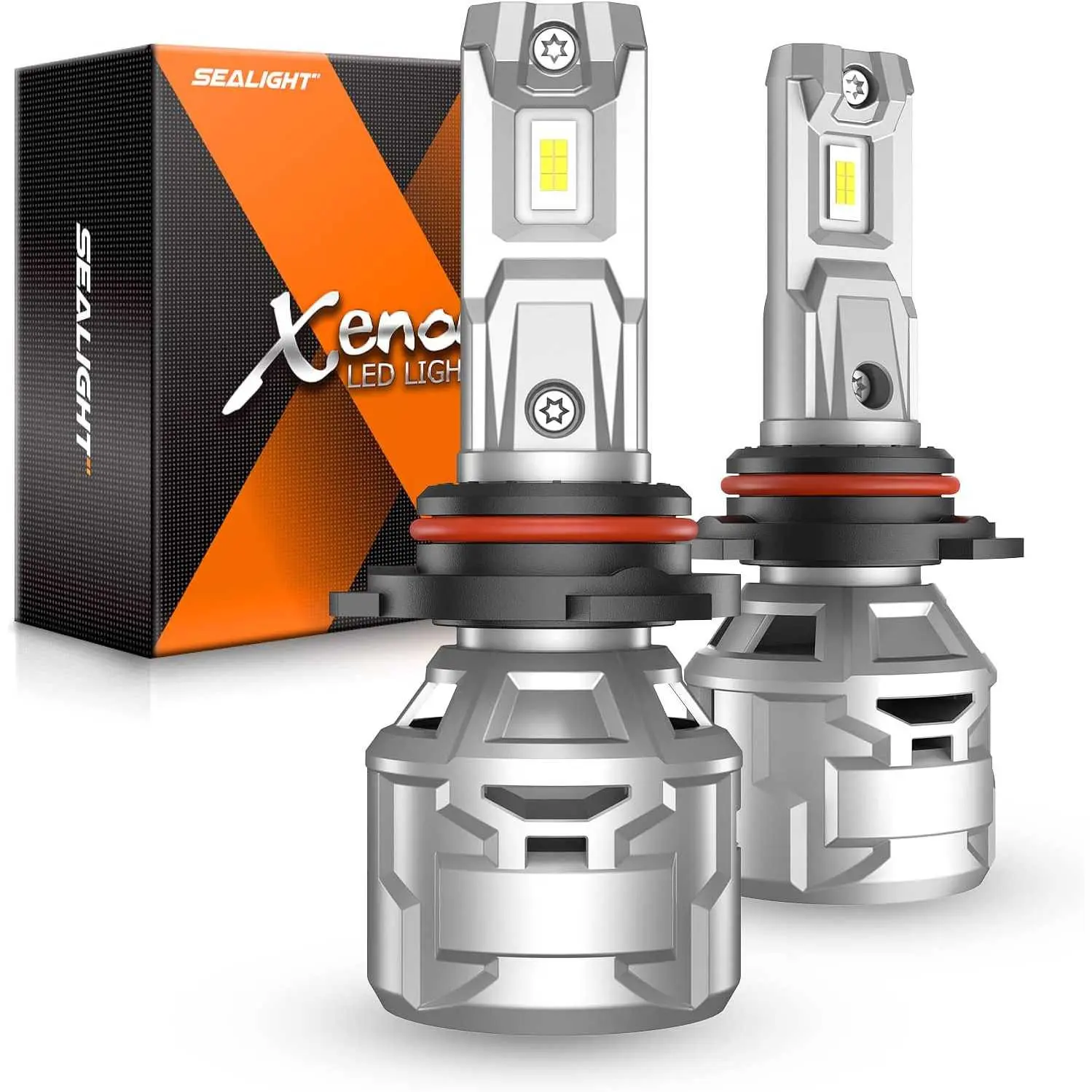 2015 Dodge Durango 9012/HIR2 80W 6500K White IP68 LED Headlight Bulbs 2PCS SEALIGHT X5