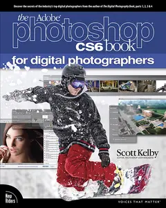 USED-The Adobe Photoshop CS6 Book for Digital Photographers by Kelby, Scott (Paperback)