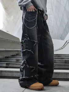 Unisex Four Season Washed Vintage Loose Straight Leg Pants Jeans Y2K Street Style Denim Gift 2026