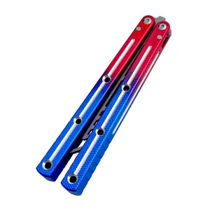 SEA MONSTER CLONE Balisong, Aluminum Alloy Handle, Four Colors Available, Ideal for Beginners, Durable and Stylish Flip Toys Tool