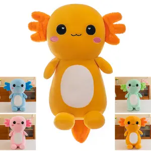 Blue Axolotl Stuffed Animals Plush Toy for Boys and Girls, 12" Kawaii Axolotl Plush Toys, Huggable Reliable Pillows, Cute Plushies for Easter Basket Stuffers, Christmas Birthday Gifts, Decor comfort  gifts squish  mail Animal Toy