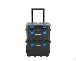 HART Stack System, Mobile Tool Storage and Organization, Black & Blue
