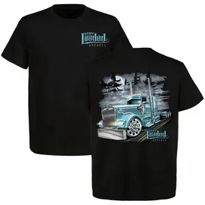Stay Loaded Custom State Hot Rod KW Tee – Personalized State Bold Kenworth Semi Truck Graphic Shirt for Trucker Lifestyle, State Custom Trucker Fans & Custom Big Rig Lovers Graphic T-Shirt For Men Perfect Gift For Trucking Enthusiasts, Top Menswear