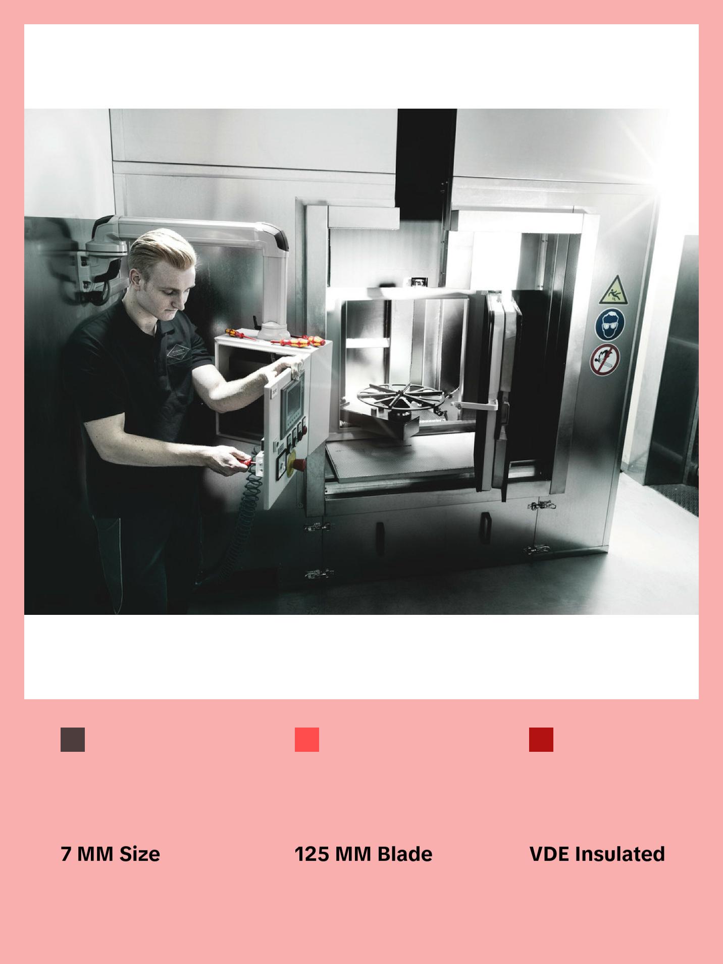 Wera 190 i VDE Insulated nutdriver, 7 x 125 mm