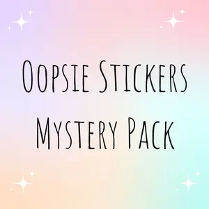 5 Oopsie Stickers Mystery Pack | Grab Bag
