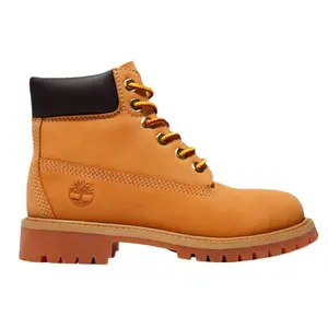 Timberland 6" Premium Boot Wheat TB112709-713 Kids Fashion Shoes New