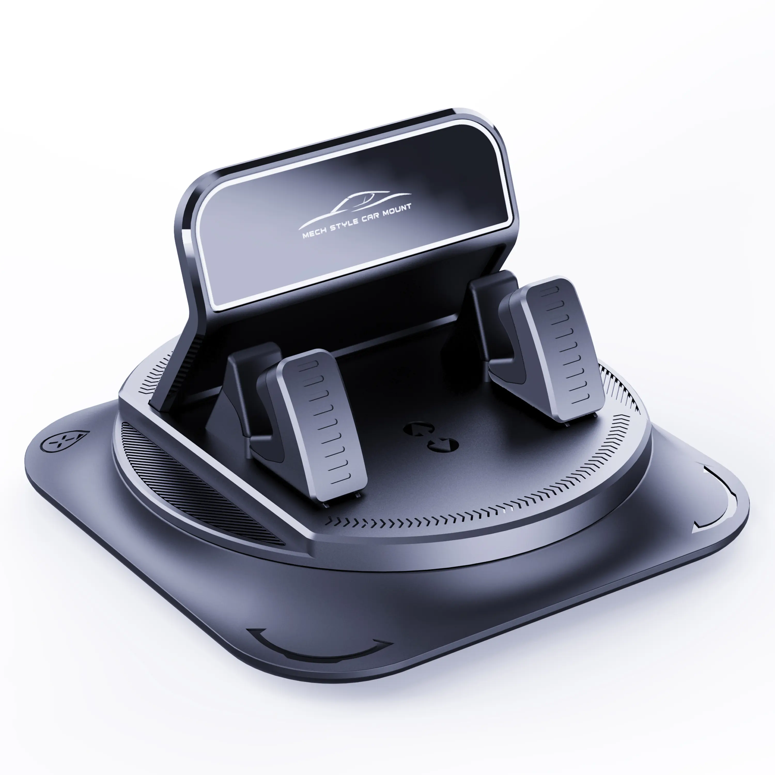 360° Rotation Car Phone Holder, Anti-Slip One-Hand Operation Dashboard Mount with Adjustable Spring Clip, Compatible with iPhone Samsung All Smartphones,back to school,back to school haul
