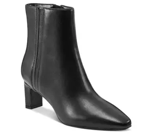 Rockport Leather Heeled Dress Booties- Marisa