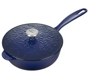 Le Creuset 2.25 qt. Olive Branch Collection Sau cier