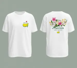 Adult & Youth Amen Corner Floral Golf Shirt, Masters Inspired Tee, Spring Golf Apparel