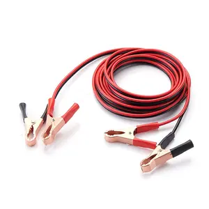 3m Pure Copper Car Battery Start Cable Kit 16awg High Power Wire, Durable Corrosion Resistant, Heat and Cold Resistant, for Cars Suvs Motorcycles