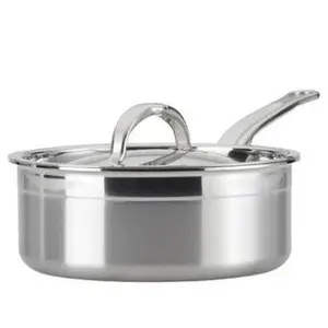 Hestan Pro Bond Forged Stainless Steel Saucepan with Lid