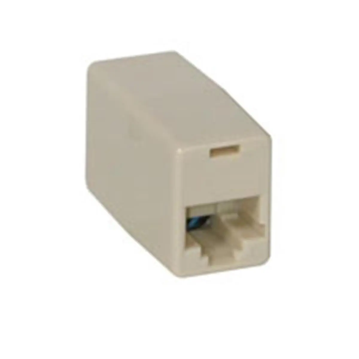 212 MAIN RJ12 6-PIN Modular Inline Coupler - Straight-Thru Modular Cable Connectors for Extending Cables