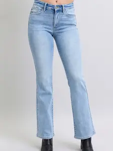 Judy Blue Mid Rise Thermal Bootcut Jeans