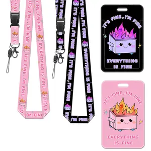 1 Piece Set (lanyard + Card Holder), Essential Accessory Combo, Perfect for Daily Use, Durable & Convenient Design