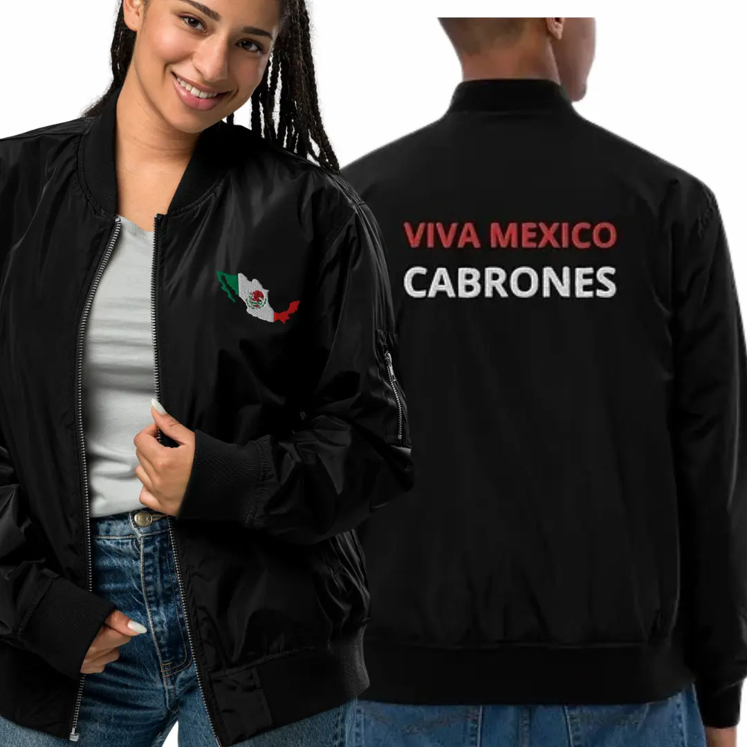 Viva Mexico bomber jacket