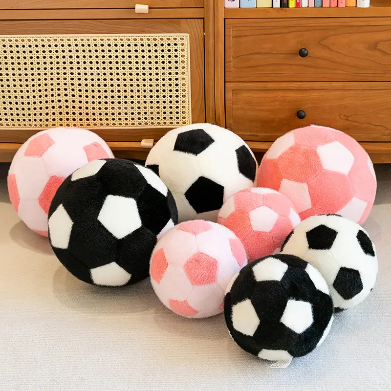 Simulated Ferret Colorful Football Plush Toy Doll Children's Pillow Boy's Holiday Gift