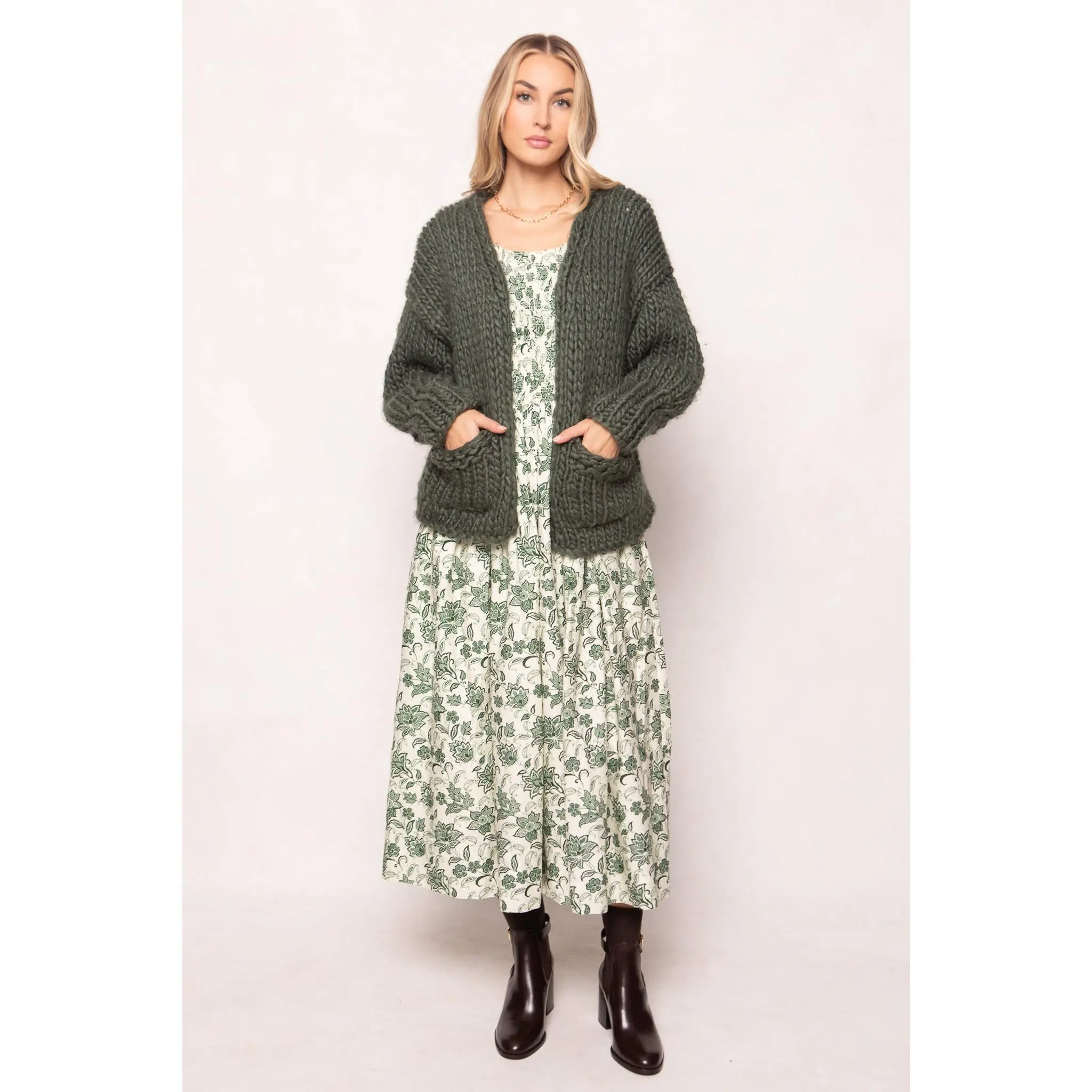 Ines Sweater in Green
