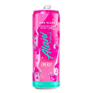 Alani Nu PINK SLUSH Sugar Free, Low Calorie Energy Drink | 200mg Caffeine | Pre Workout Performance with Antioxidants | Biotin B Vitamins | Zero Sugar | 5 Calories | 12 Fl Oz Cans (1 Can)