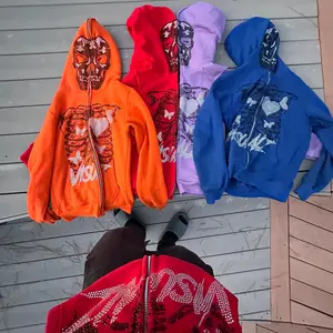 Rhinestone Visualz Full Zip