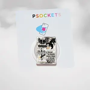 Dragon Book MagSafe Phone Grip: Fantasy Bookish Aesthetic Magnetic Phone Holder, Romantasy Reader Gift, Phone or Kindle Popgrip