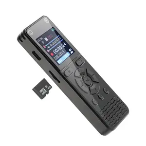 Born to lumine Professional Digital Voice Recorder with 128GB Internal Memory & 64GB TF Card, Dual-Microphone Noise Reduction, MP3 Player, Long Battery Life Audio Recorder for Lectures Meetings