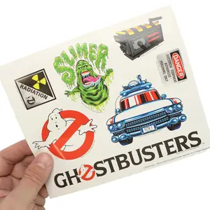 Ghostbusters Sticker Sheets (8 Sheets/Pack) Great for Party Favors and DIY Projects