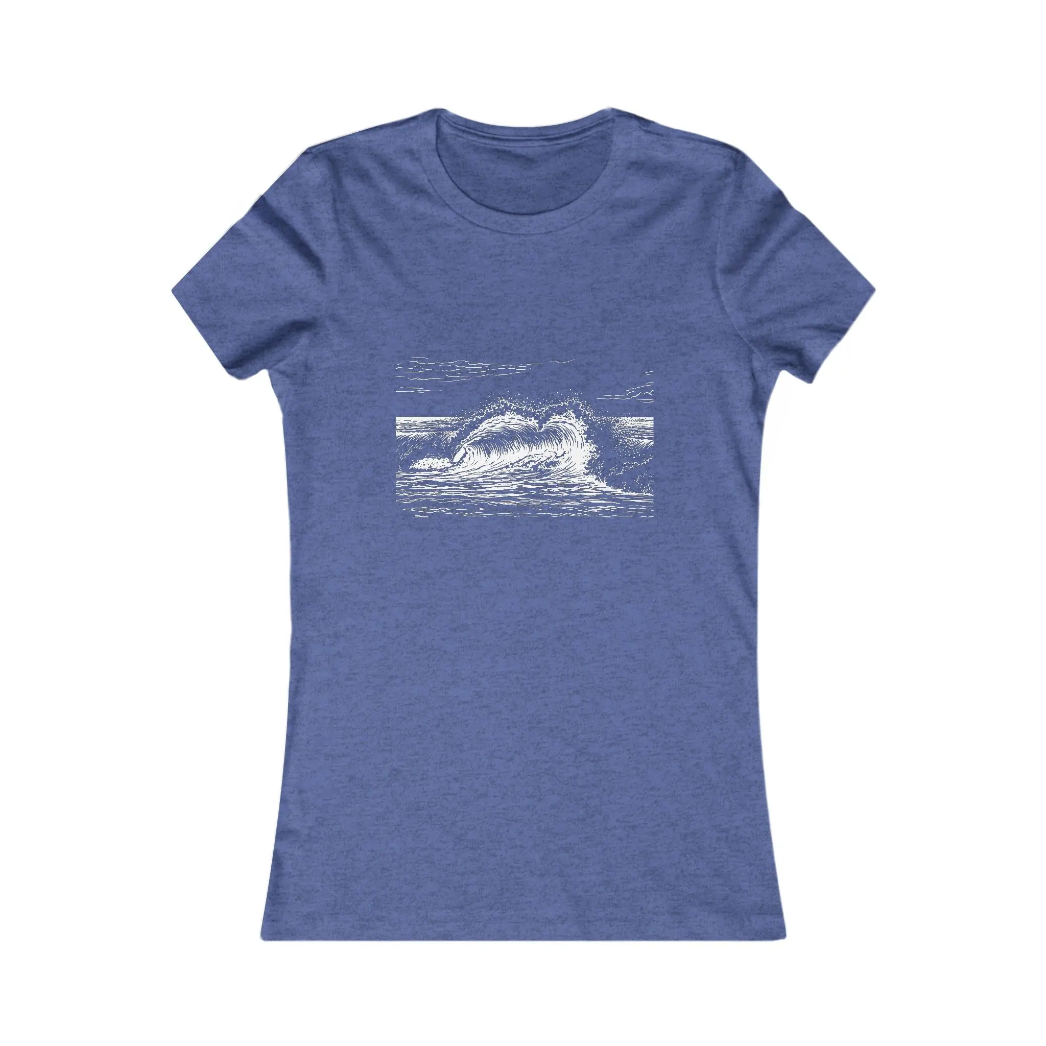 Heart Wave Ocean Tee