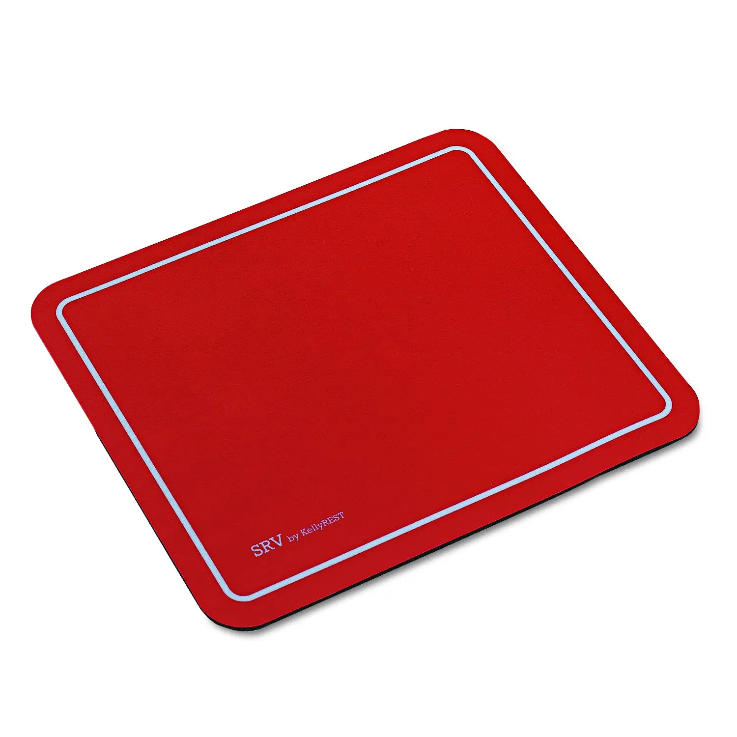 SRV Optical Mouse Pad 9 x 7.75 Red KCS81108