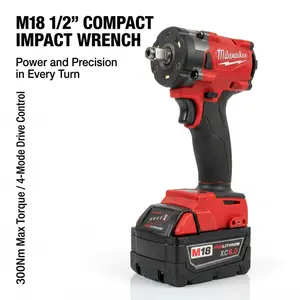 Milwaukee M18 1/2 Inch High Power Lithium Impact Wrench