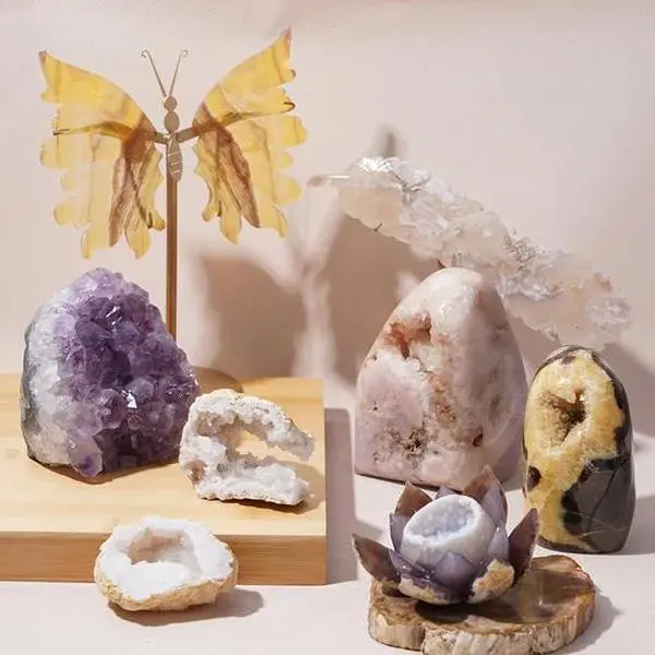 Healing Crystal Daily Claim or Intuitive Pick | Hand-Selected by Energy | C+Price System | Towers, Spheres, Hearts, Moons, Stars, Flames, Palm Stones, Mushrooms, Freeforms, Carvings