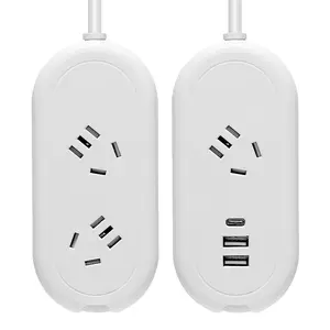 Portable Multifunctional USB Mini Socket Student Travel Household Power Strip Retractable Office Power Strip Extension Board