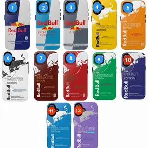 Energy Drink Ver 2, Trendy Protective Cover for iPhone X, 11, 12, 13, 14, 15 & more –  SS Galaxy S21 to S25 Ultra, Plus with Suction