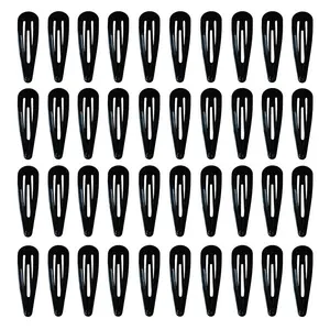 40 Pcs Water Drop Bb Clips, Metal Hair Clips, Durable and Lightweight, Easy to Carry, Suitable for All Hairstyles, High-Quality Material