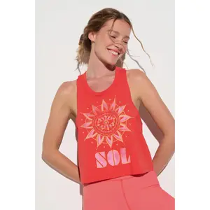Sol Comet Tank - Sunset Red