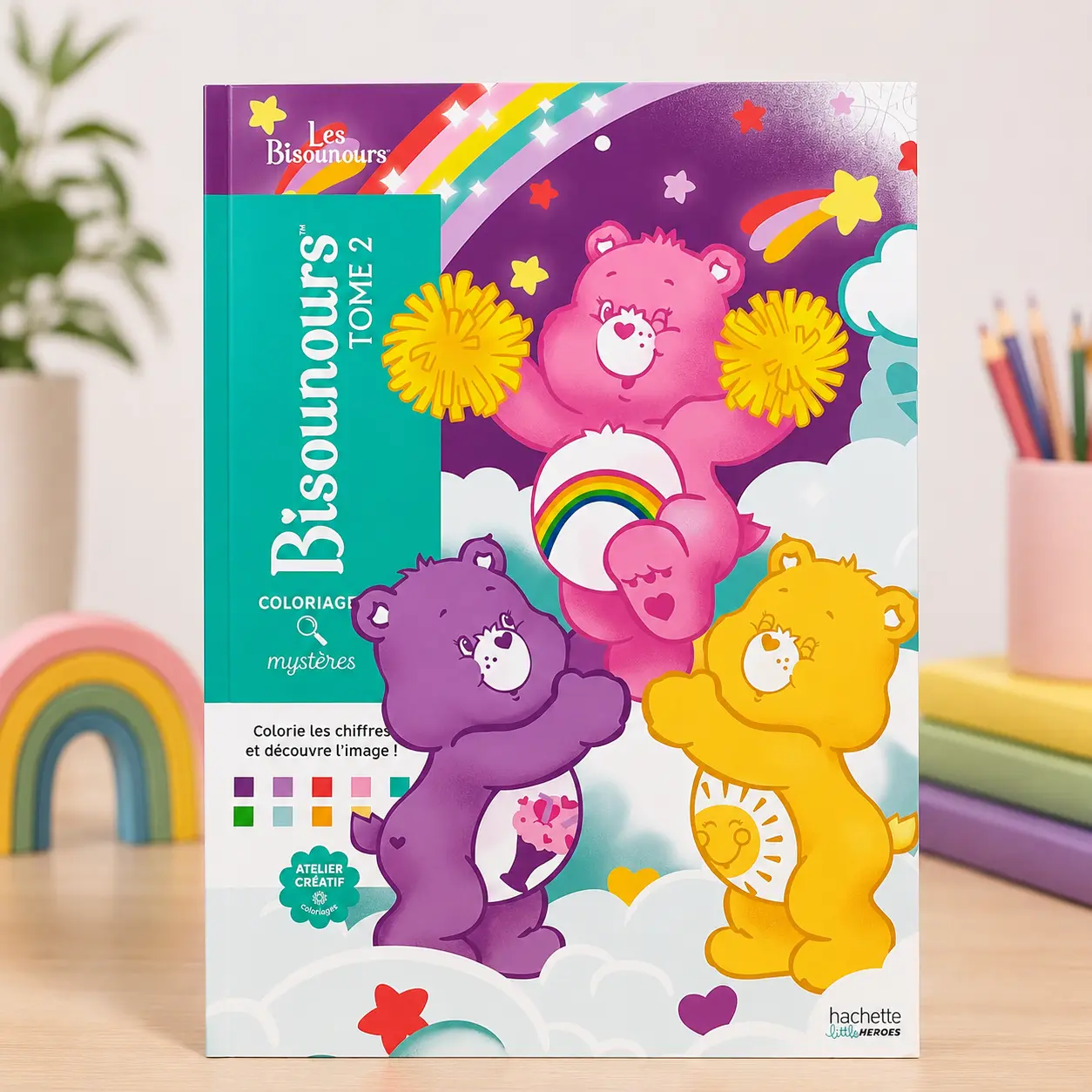 Les Bisounours Mystery Coloring Book Tome 2 | Fun Color by Number Adventures