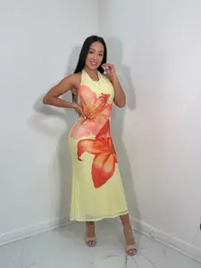 sunset bloom dress