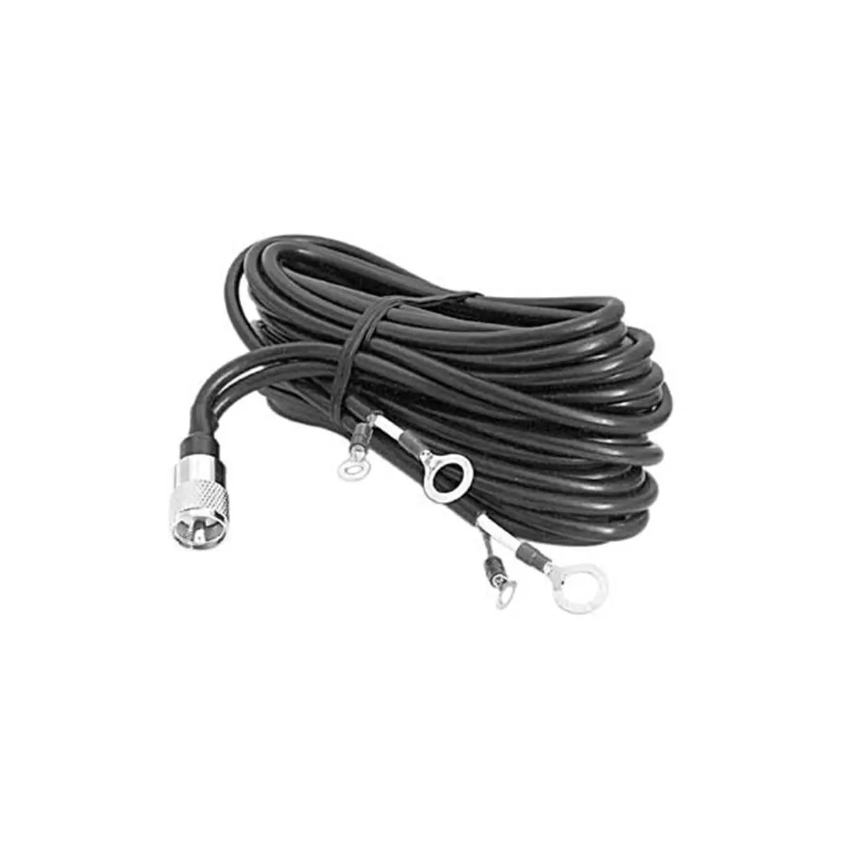 212 MAIN 12 ft. Low-Loss Stranded RG8X Wire Cable with PL259 Lug Plug Connector, Tools & Hardware Accessories